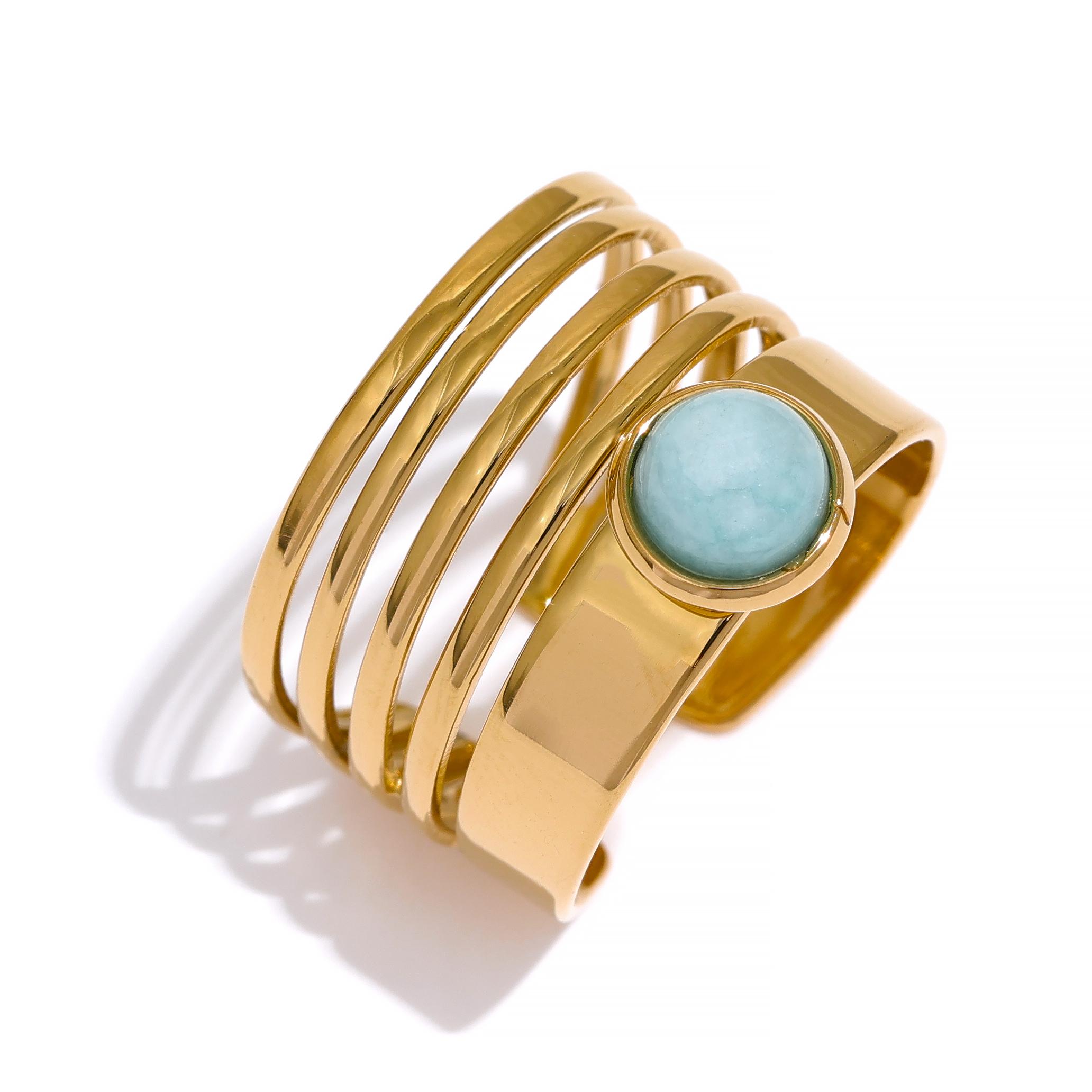 Yhpup Stainless Steel Fashion Summer Open Adjustbale Ring for Women Cheap Trendy Charm Stone Ring Jewelry Accessories
Yhpup Stainless Steel Fashion Summer Open Adjustbale Ring for Women Cheap Trendy Charm Stone Ring Jewelry Accessories