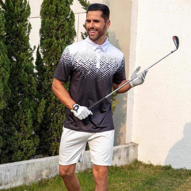 Summer Men s Gradient Dot Print Polo Shirt Short Sleeve Casual Golf Shirt S
Summer Men s Gradient Dot Print Polo Shirt Short Sleeve Casual Golf Shirt S