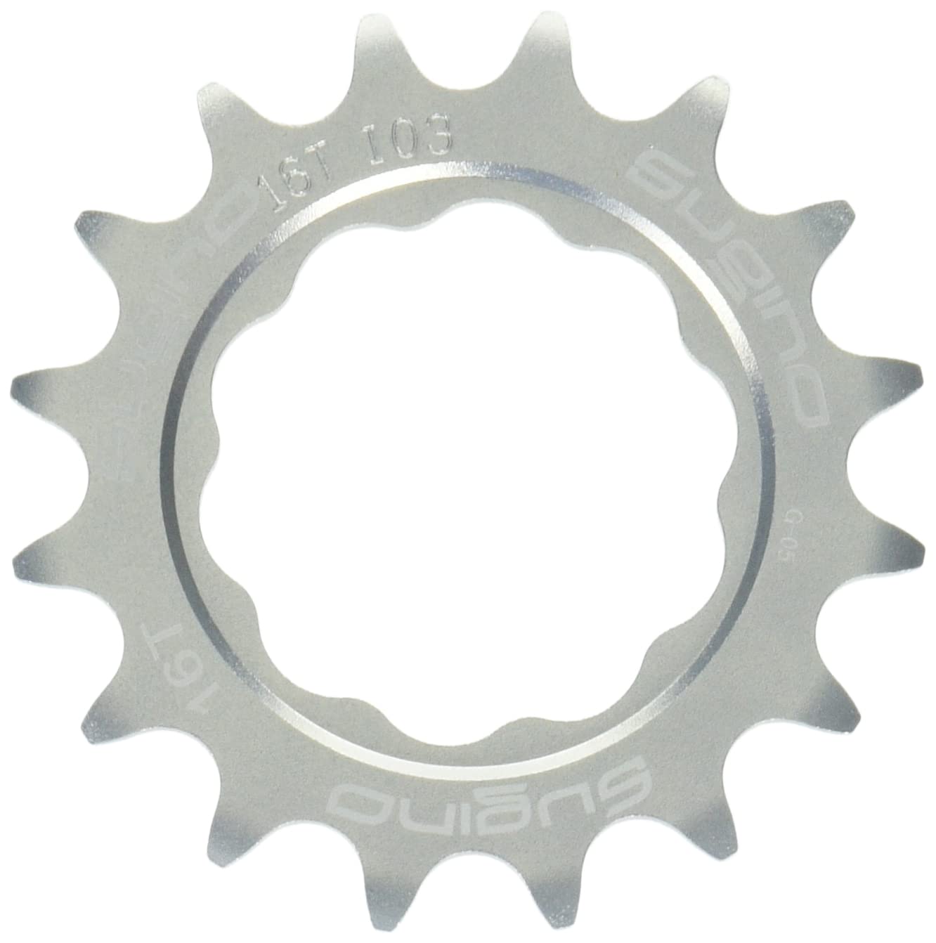 SUGINO FIXIE COG 16T Silver Sprocket
SUGINO FIXIE COG 16T Silver Sprocket