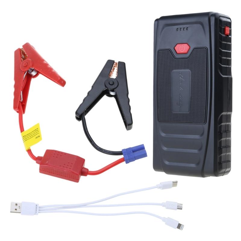 Пристрій для запуску двигуна Зарядний пристрій для запуску Power Bank Бустер для автомобільного акумулятора Зарядні пристрої 12В S 1
Пристрій для запуску двигуна Зарядний пристрій для запуску Power Bank Бустер для автомобільного акумулятора Зарядні пристрої 12В S 1