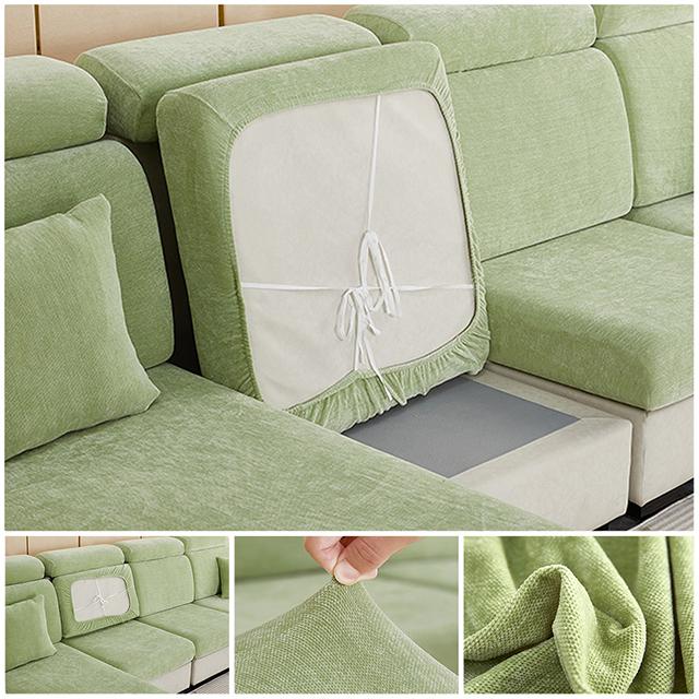 Утолщенный чехол для подушки из синели, эластичный чехол для дивана для гостиной, съемный l-образный угловой чехол для кресла, дивана, чехлы Normal Size (S)-1pc зелёный
Утолщенный чехол для подушки из синели, эластичный чехол для дивана для гостиной, съемный l-образный угловой чехол для кресла, дивана, чехлы Normal Size (S)-1pc зелёный