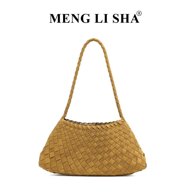 New retro high-end suede woven bag commuter underarm shoulder tote bag fashionable portable vegetable basket bag хакі
New retro high-end suede woven bag commuter underarm shoulder tote bag fashionable portable vegetable basket bag хакі