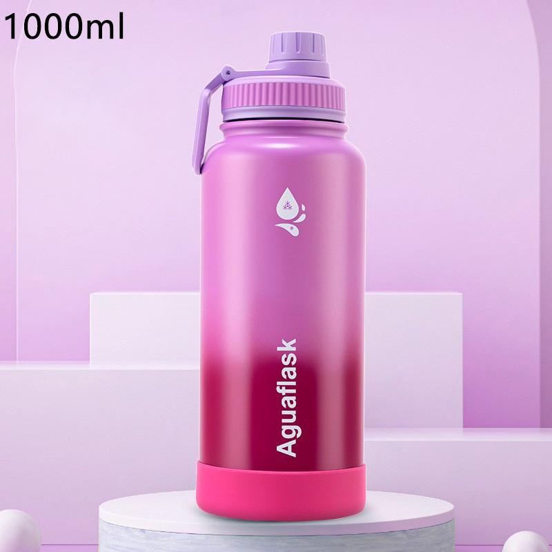 Термос-бутылка большой емкости 1000 мл, из нержавеющей стали, с изоляцией для воды, портативный вакуумный стакан, кружка-термос, дорожная кружка
Термос-бутылка большой емкости 1000 мл, из нержавеющей стали, с изоляцией для воды, портативный вакуумный стакан, кружка-термос, дорожная кружка