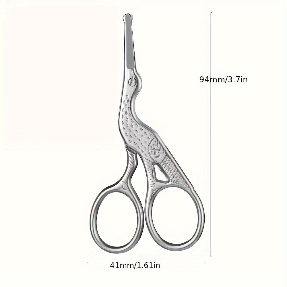 Stainless steel embossed nose hair and beard scissors - Russian curved edge design, eyebrow makeup tool,durable beauty scissors
Stainless steel embossed nose hair and beard scissors - Russian curved edge design, eyebrow makeup tool,durable beauty scissors