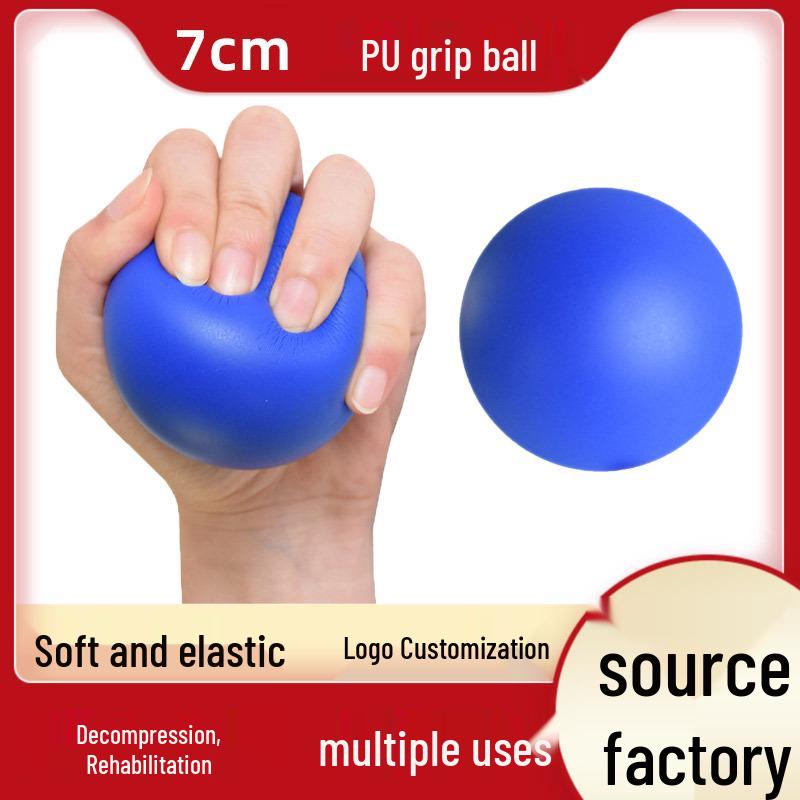 7cm Elastic High Rebound PU Foam Stress Ball for Decompression & Grip Training 7cm
7cm Elastic High Rebound PU Foam Stress Ball for Decompression & Grip Training 7cm