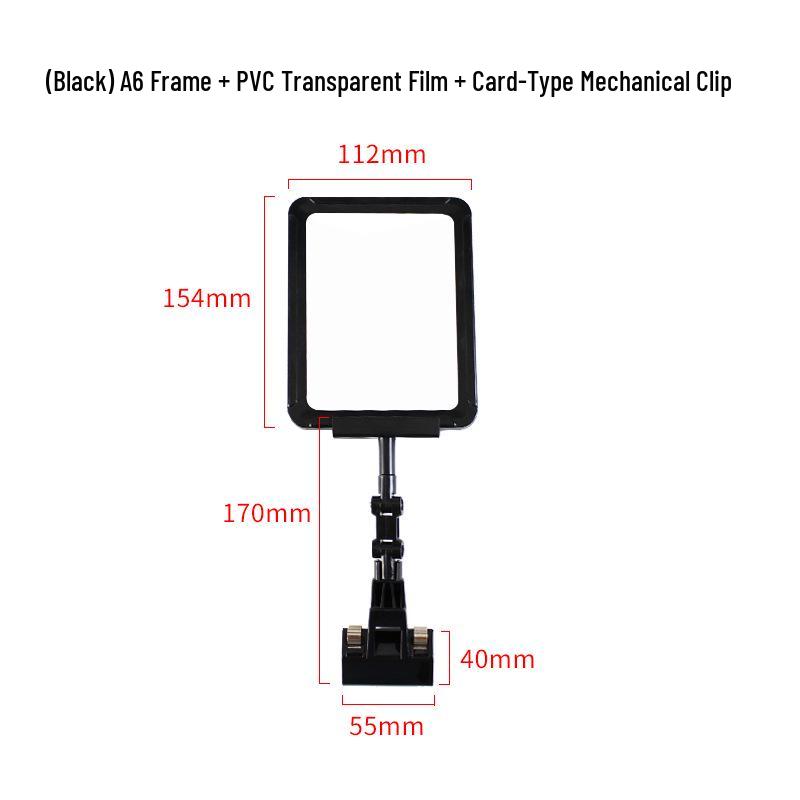 Supermarket Clip-on A6 Display Board for Fresh Fruits & Vegetables
Supermarket Clip-on A6 Display Board for Fresh Fruits & Vegetables