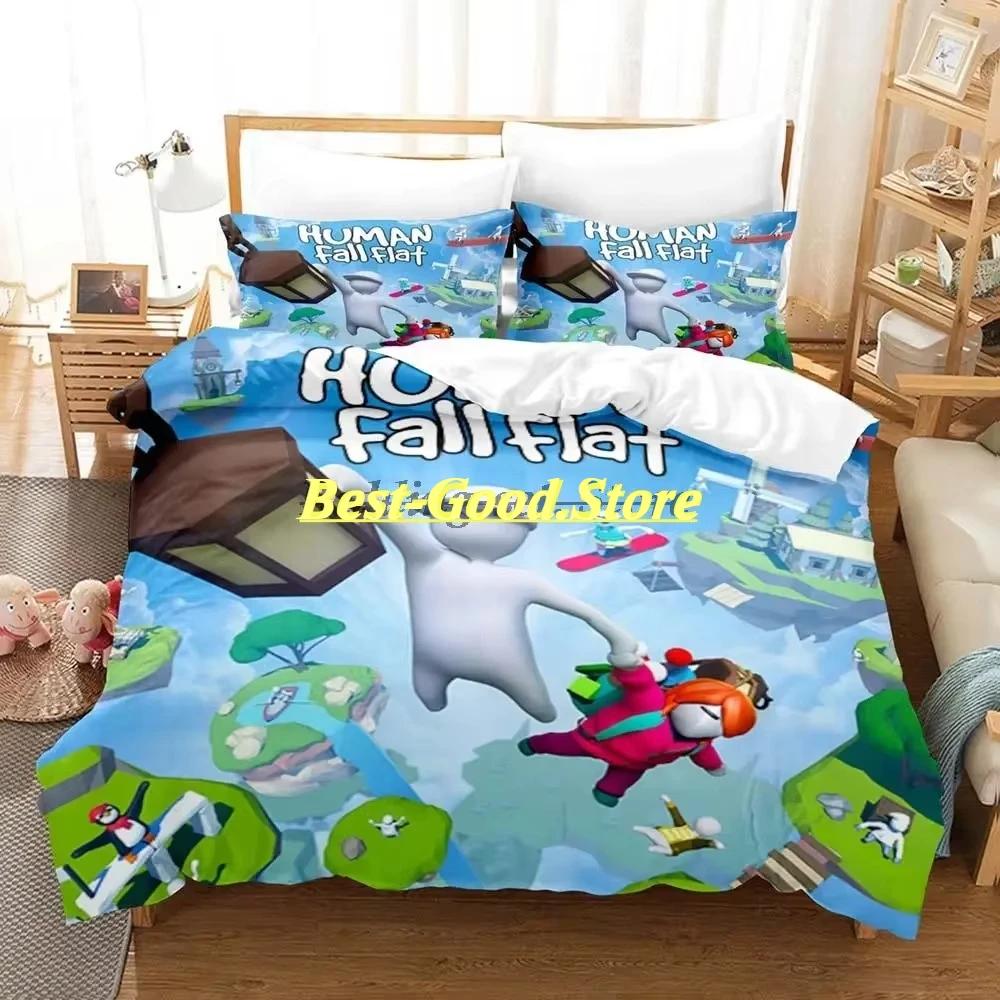 Comforter Human Fall Flat Bedding Set Single Twin Full Queen King Size Bed Set Aldult Kid Bedroom s 3D Anime Bed Comforter (quilt)-EU Single(135*200cm)3pcs
Comforter Human Fall Flat Bedding Set Single Twin Full Queen King Size Bed Set Aldult Kid Bedroom s 3D Anime Bed Comforter (quilt)-EU Single(135*200cm)3pcs