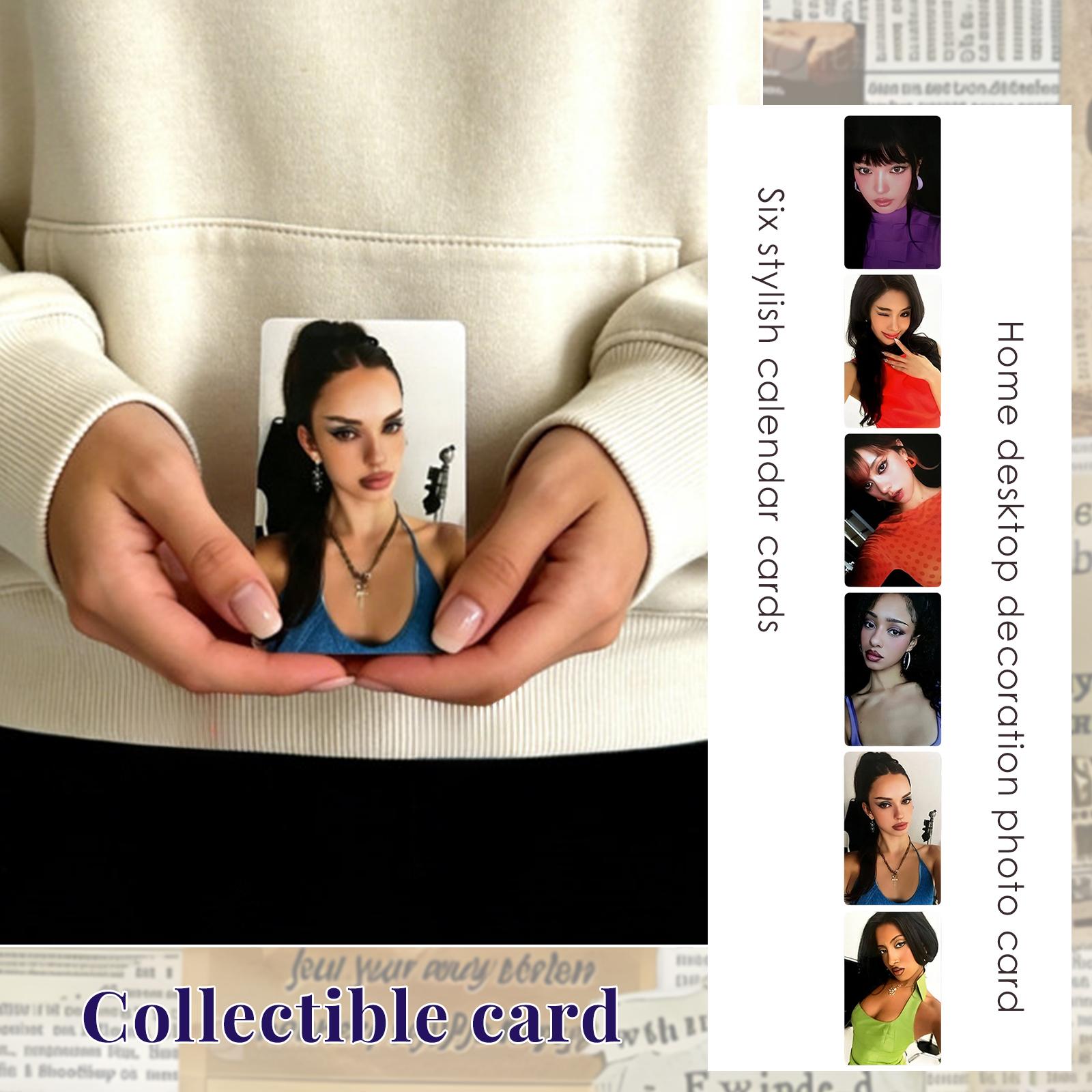 6 шт. Модні Картки-Календарі, Кольорові Настільні Картки-Календарі, Декоративні Фото-Картки Для Декору Домашнього Столу, Колекційні Модні Арт-Картки One Size
6 шт. Модні Картки-Календарі, Кольорові Настільні Картки-Календарі, Декоративні Фото-Картки Для Декору Домашнього Столу, Колекційні Модні Арт-Картки One Size