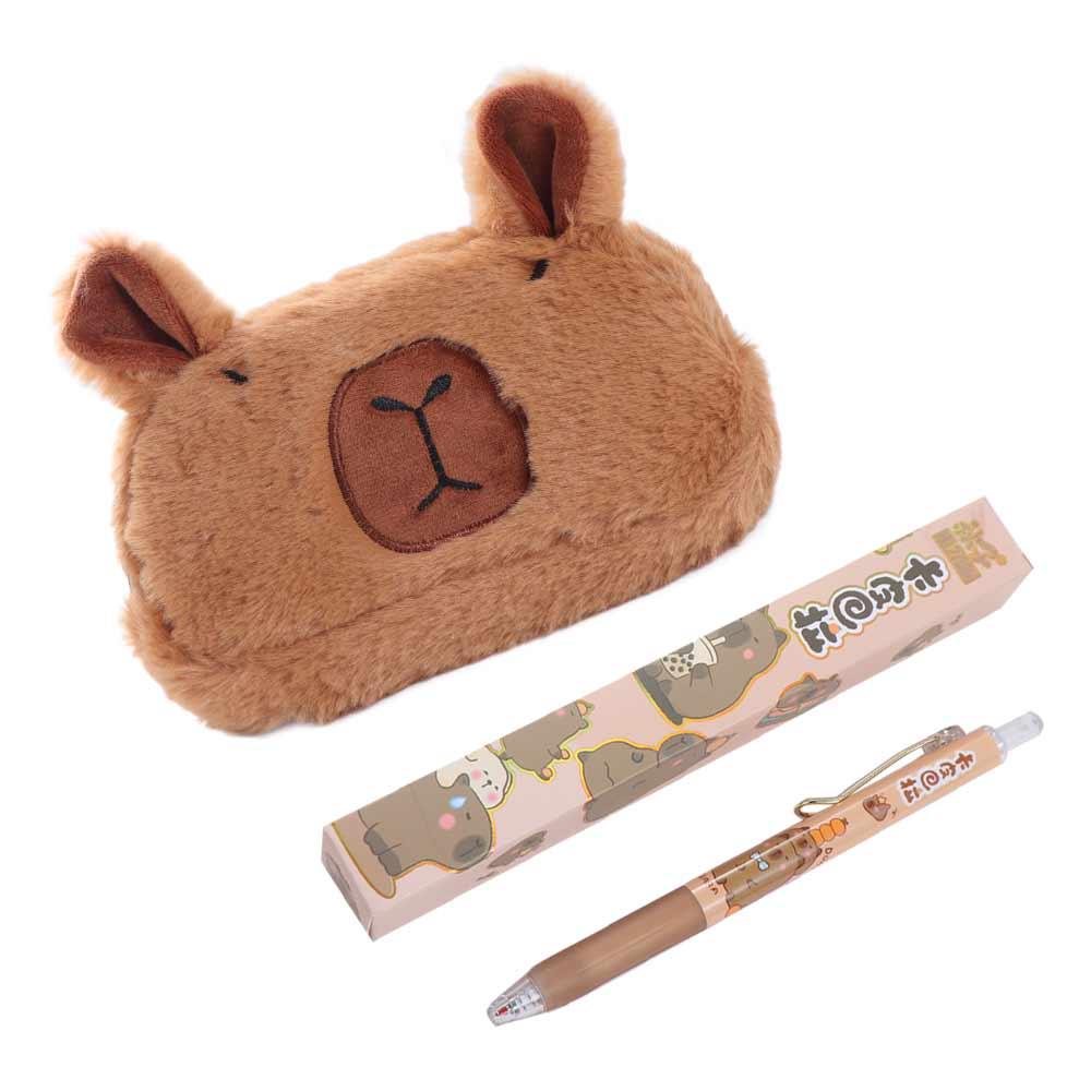 Capibala Capybara Plush Pen Bag Plush Doll Capibara Plush Pencil Pouch Stationery pen(1pc random)
Capibala Capybara Plush Pen Bag Plush Doll Capibara Plush Pencil Pouch Stationery pen(1pc random)