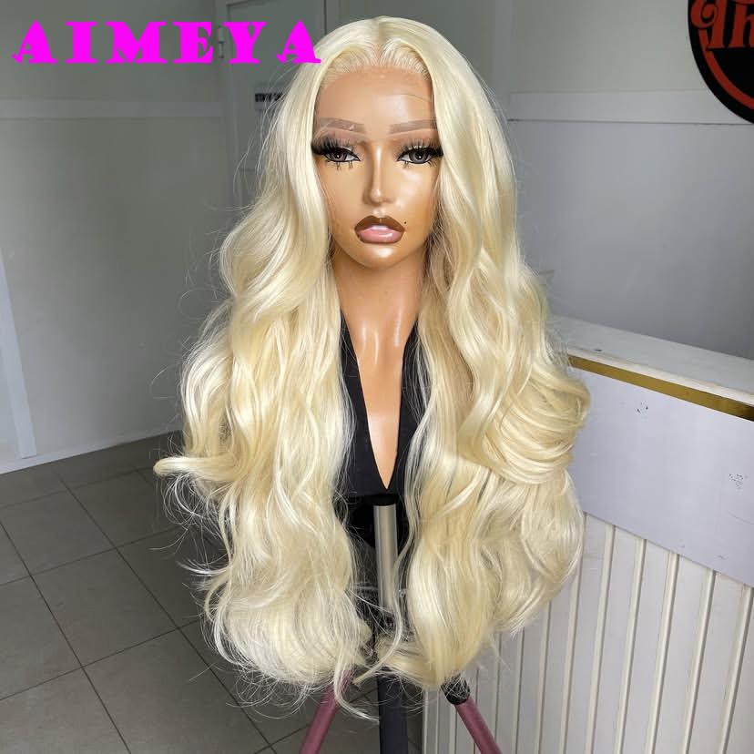 613 Blonde Lace Front Wig 13x4 Natural Hairline Glueless Long Body Wave Synthetic Wig for Women Daily Use Cosplay Wig Frontal (as the picture,18inches&Lace Front Wigs)
613 Blonde Lace Front Wig 13x4 Natural Hairline Glueless Long Body Wave Synthetic Wig for Women Daily Use Cosplay Wig Frontal (as the picture,18inches&Lace Front Wigs)