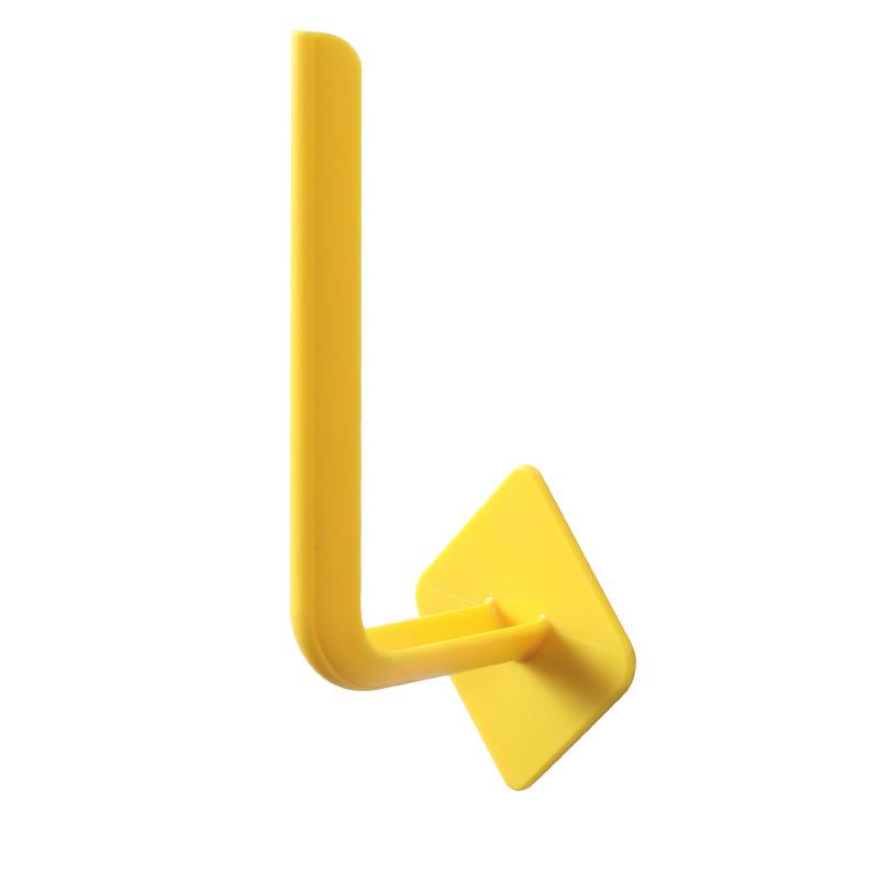 Кухонный крючок L-образной формы, самоклеящийся настенный крючок, многофункциональный кухонный самоклеящийся крючок, настенное крепление, вешалка для ключей
