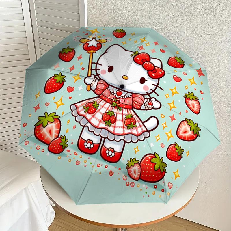 1PC Strawberry Hello Kitty Automatic Folding Umbrella | Vibrant Motif & Compact Design for Everyone, On-the-Go Essential - Gift-Worthy Style yy2509300
1PC Strawberry Hello Kitty Automatic Folding Umbrella | Vibrant Motif & Compact Design for Everyone, On-the-Go Essential - Gift-Worthy Style yy2509300