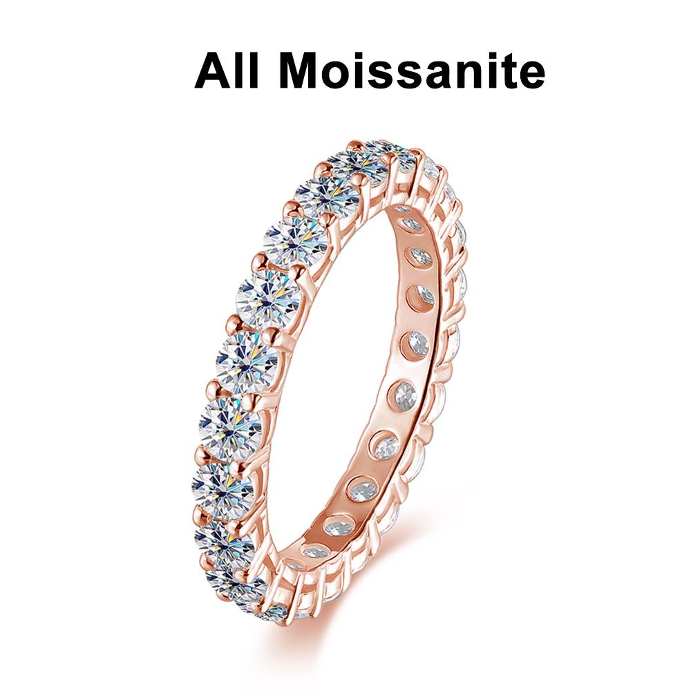 KNOBSPIN 3mm Round Moissanite Ring White Gold Plated 925 Silver Fine Jewelry Wedding Engagement Rings for Women Man 10&3mm band
KNOBSPIN 3mm Round Moissanite Ring White Gold Plated 925 Silver Fine Jewelry Wedding Engagement Rings for Women Man 10&3mm band