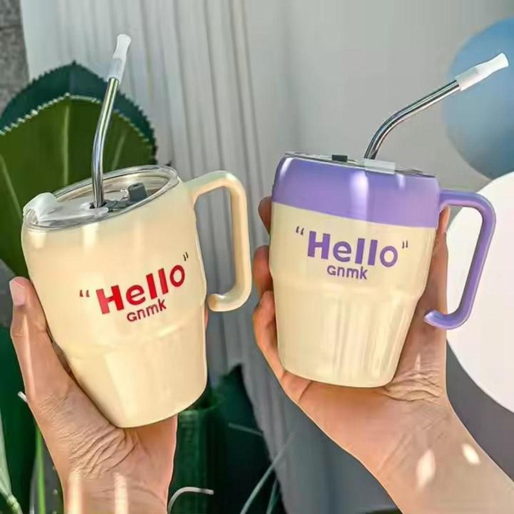 400ml Coffee Mug with Straw and Handlle Insulated Mug New Iced Coffee Cup Drinkware бежевий
400ml Coffee Mug with Straw and Handlle Insulated Mug New Iced Coffee Cup Drinkware бежевий