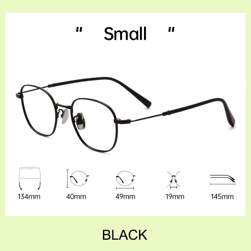 Ultra-Lightweight Pure Titanium Glasses Frames Retro Fashion Small Eyewear For Women Premium Lightweight Luxury Eyeglasses чорний
Ultra-Lightweight Pure Titanium Glasses Frames Retro Fashion Small Eyewear For Women Premium Lightweight Luxury Eyeglasses чорний