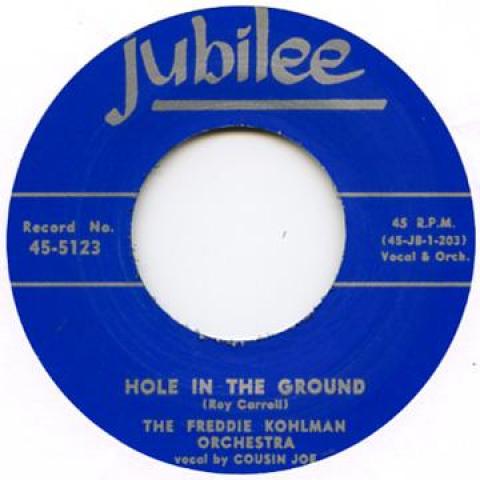 7inch Record FREDDIE KOHLMAN / PINEY BROWN - Hole In The Ground / Ooh You Bring JUBILEE5123 Jubilee 1951 UK Blues
7inch Record FREDDIE KOHLMAN / PINEY BROWN - Hole In The Ground / Ooh You Bring JUBILEE5123 Jubilee 1951 UK Blues