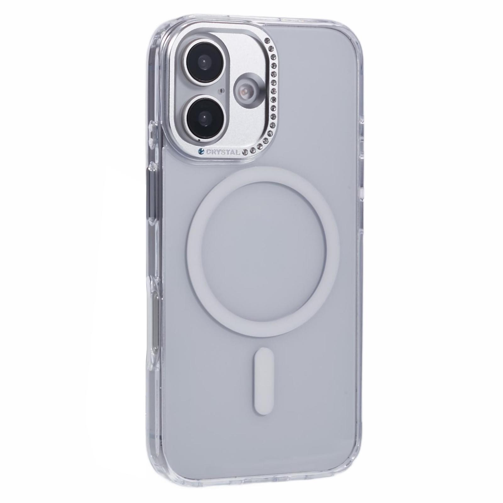 For iPhone 16 Plus Case Compatible with MagSafe TPU+PC Phone Back Cover Rhinestone Decor C
For iPhone 16 Plus Case Compatible with MagSafe TPU+PC Phone Back Cover Rhinestone Decor C