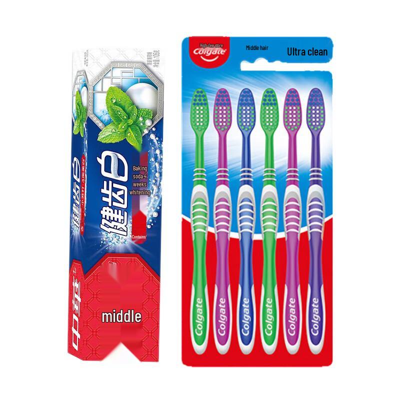 Colgate Ultra Clean Toothbrush 6-Pack & Toothpaste Bundle
Colgate Ultra Clean Toothbrush 6-Pack & Toothpaste Bundle