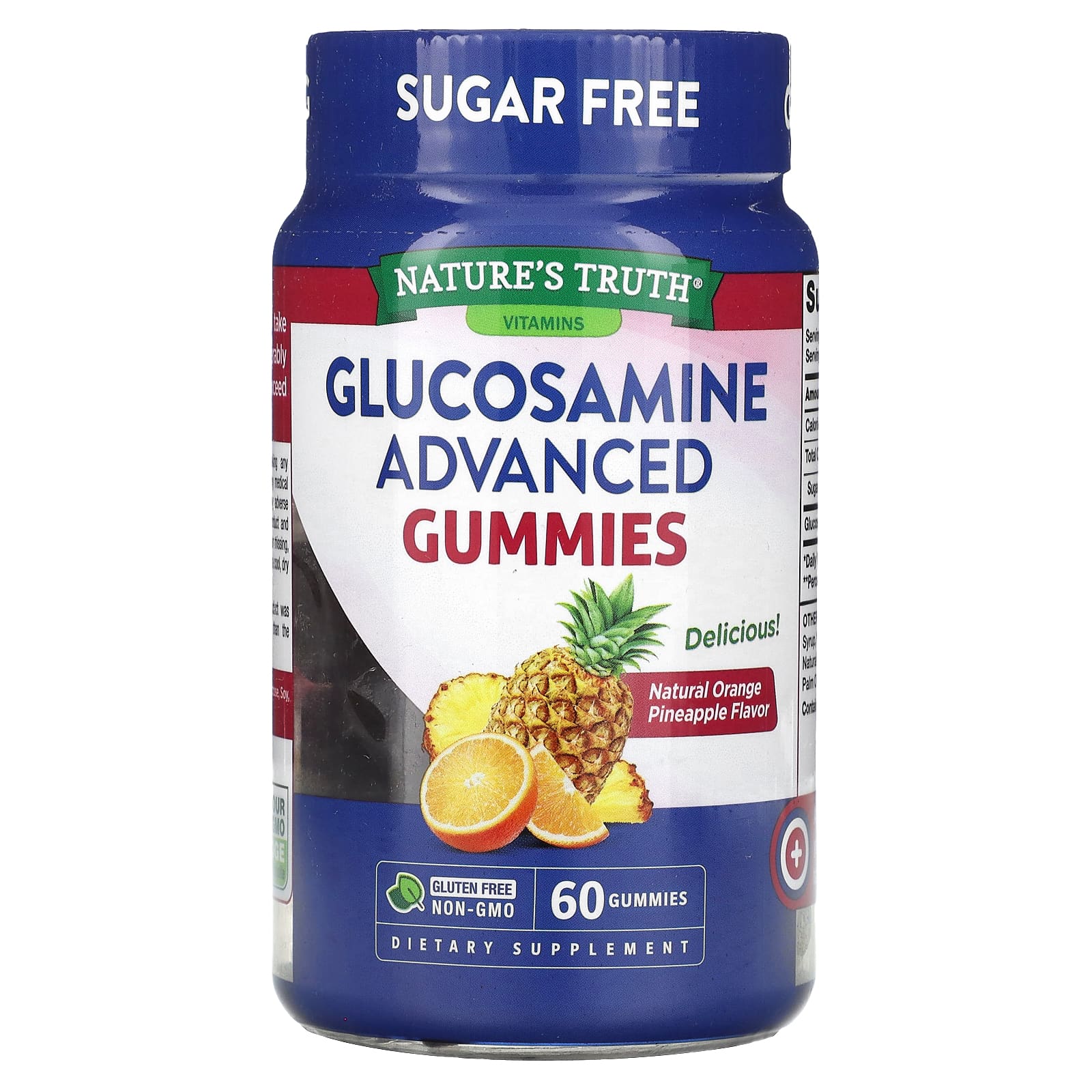Nature S Truth, Glucosamine Advanced Gummies, Orange Pineapple, 160Mg, 60 Gummies (80Mg per Gummie)
Nature S Truth, Glucosamine Advanced Gummies, Orange Pineapple, 160Mg, 60 Gummies (80Mg per Gummie)