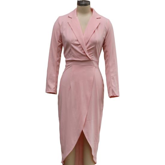 Женское платье-миди с рукавом 3/4, V-образным вырезом, облегающее, футляр, формальное, с запахом, коктейльное, для работы, офисный деловой наряд XL светло-розовый
Женское платье-миди с рукавом 3/4, V-образным вырезом, облегающее, футляр, формальное, с запахом, коктейльное, для работы, офисный деловой наряд XL светло-розовый