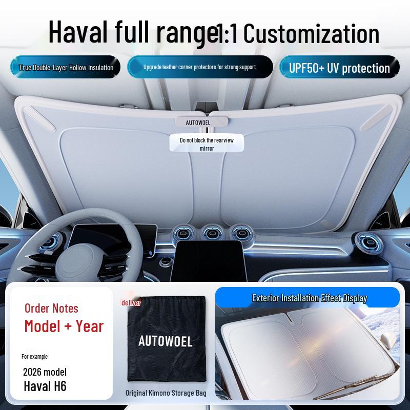 Car Sunshade Umbrella - Heat Insulation and Sun Protection for Windshield
Car Sunshade Umbrella - Heat Insulation and Sun Protection for Windshield