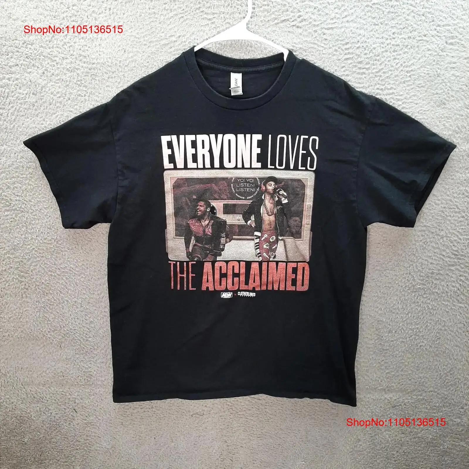 The Acclaimed T Shirt Large Black Max Caster Anthony Bowens AEW Wrestling vintage Washed Unisex Versatile Slightly Breathable 5XL різнокольоровий
The Acclaimed T Shirt Large Black Max Caster Anthony Bowens AEW Wrestling vintage Washed Unisex Versatile Slightly Breathable 5XL різнокольоровий