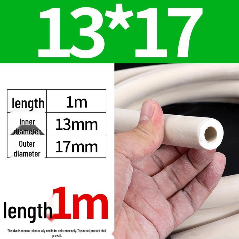 White Rubber Vacuum Tubing
White Rubber Vacuum Tubing
