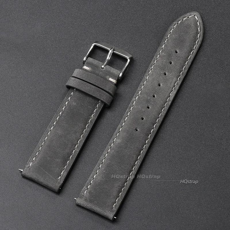 Watch Band Genuine Leather Straps 14 16mm 18mm 20mm 22mm 24mm Watch Accessories High Quality Leather Watch Belt Strap Watchbands 24mm сірий
Watch Band Genuine Leather Straps 14 16mm 18mm 20mm 22mm 24mm Watch Accessories High Quality Leather Watch Belt Strap Watchbands 24mm сірий