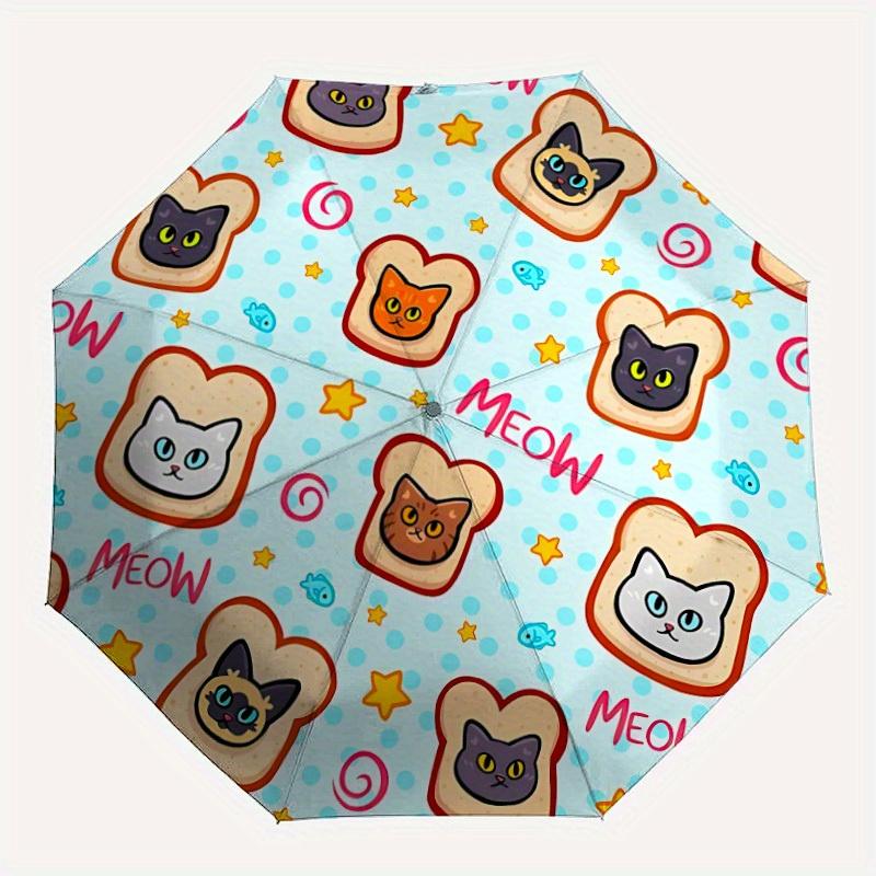 1pc Cat Toast Automatic Open/Close Umbrella, Ideal Fan Gift for Birthday, Christmas, Trendy Fashion yy250828040
1pc Cat Toast Automatic Open/Close Umbrella, Ideal Fan Gift for Birthday, Christmas, Trendy Fashion yy250828040