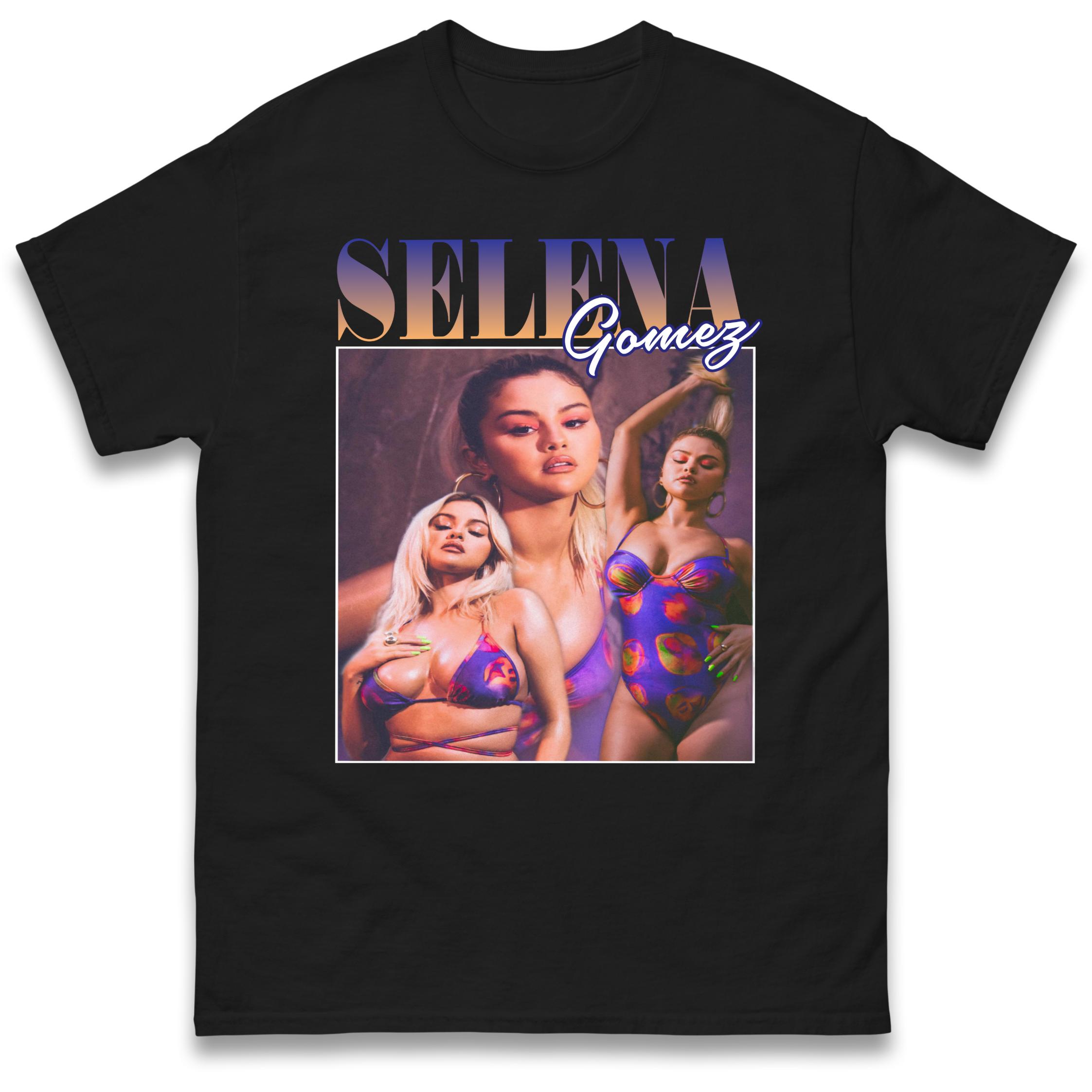 Selina Gomez T-Shirt Tshirt Mens Womens Tops Unisex Tees 100% Cotton 2XL
Selina Gomez T-Shirt Tshirt Mens Womens Tops Unisex Tees 100% Cotton 2XL