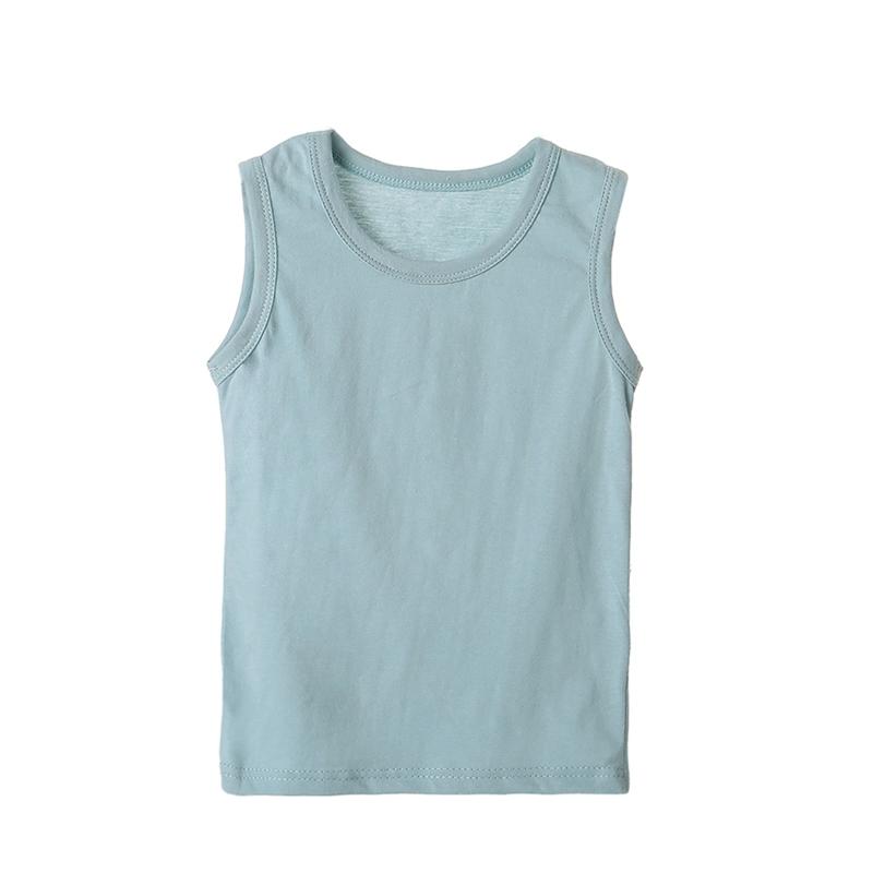 Детский однотонный хлопковый жилет, летний детский топ без рукавов 90 светло-синий
Детский однотонный хлопковый жилет, летний детский топ без рукавов 90 светло-синий