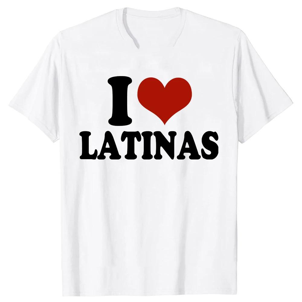 I Love Latinas T Shirts Summer Style Graphic Cotton Streetwear Short Sleeve Red Heart Funny Retro Design Gifts T-shirt Men 70220 4XL
I Love Latinas T Shirts Summer Style Graphic Cotton Streetwear Short Sleeve Red Heart Funny Retro Design Gifts T-shirt Men 70220 4XL