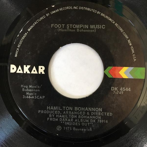 7inch Record HAMILTON BOHANNON Foot Stompin Music Dance With You DK4544 Dakar Records 1975 US SoulFunk Used
7inch Record HAMILTON BOHANNON Foot Stompin Music Dance With You DK4544 Dakar Records 1975 US SoulFunk Used