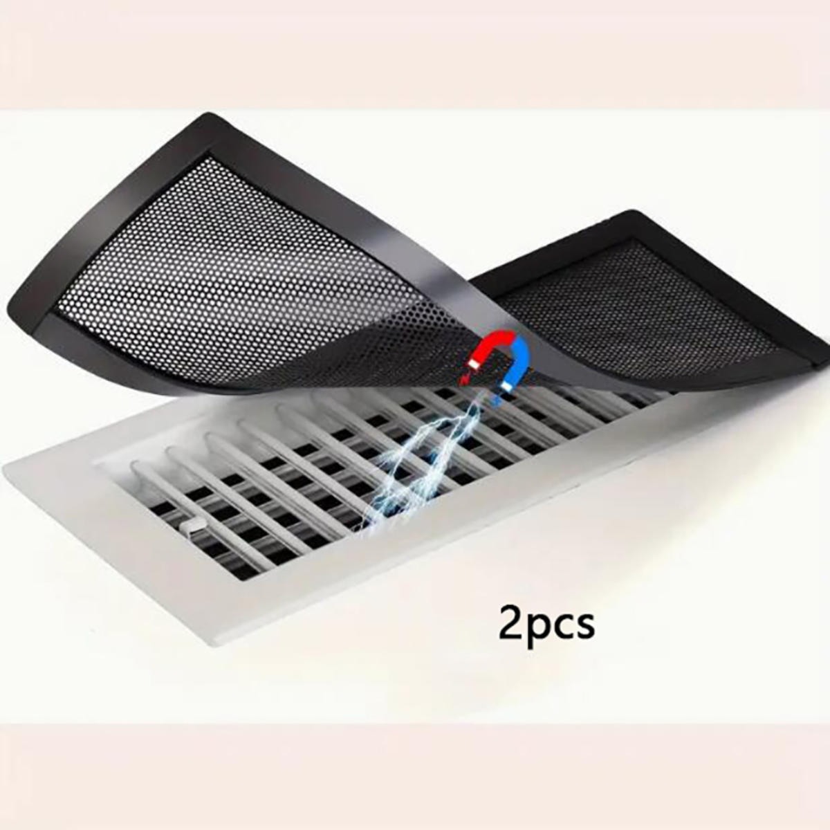 Magnetic Vent Covers Mesh Air Vent Filter for Catching Debris Hair Dust Rectangle Screen Trap One Size чорний
Magnetic Vent Covers Mesh Air Vent Filter for Catching Debris Hair Dust Rectangle Screen Trap One Size чорний