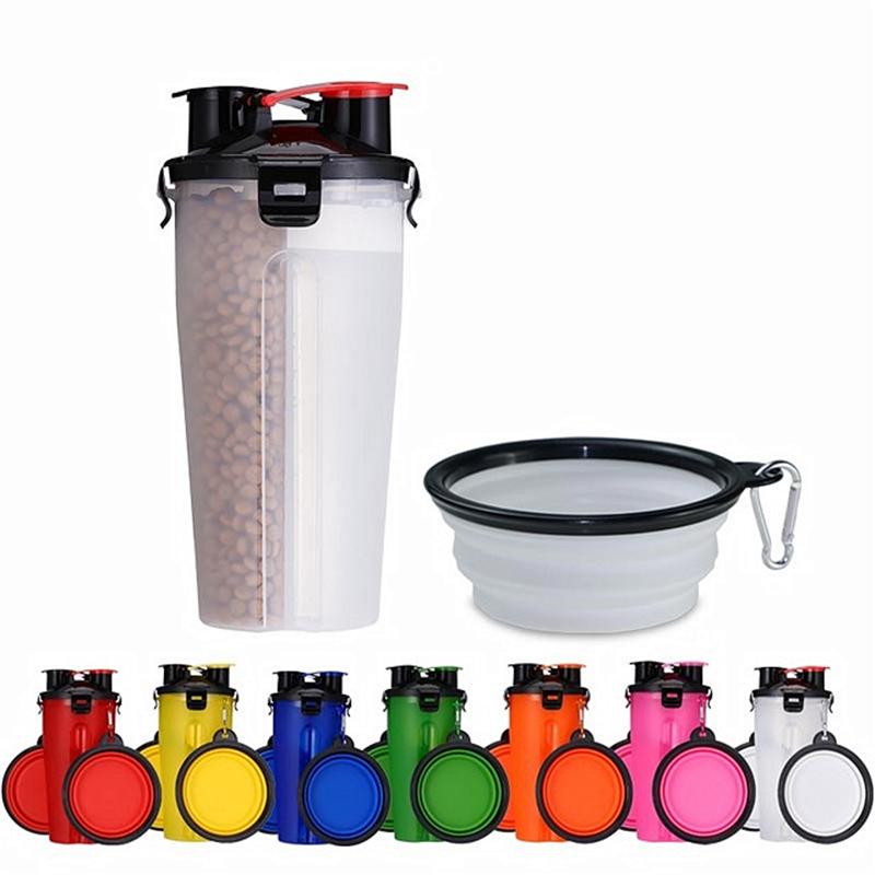 Pet Travel Water Bottle 2-in-1 Foldable Dog Feed Bowl Drink Cup Food Container Silicone Outdoor Portable Cat And Dog
Pet Travel Water Bottle 2-in-1 Foldable Dog Feed Bowl Drink Cup Food Container Silicone Outdoor Portable Cat And Dog