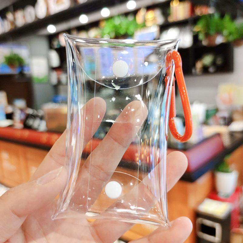 PVC Cartoon Stroller Bag: Transparent Key Pouch & Small Accessories Storage with Buckle 3 x 5 cm
PVC Cartoon Stroller Bag: Transparent Key Pouch & Small Accessories Storage with Buckle 3 x 5 cm