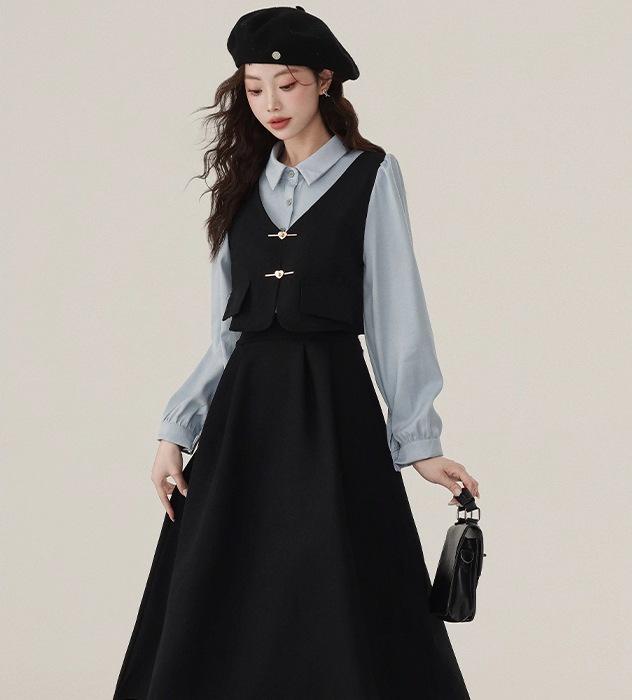 Plus Size Spring Polo Short-Sleeve Cinched Waist Two-Piece Dress Skirt for Women Large
Plus Size Spring Polo Short-Sleeve Cinched Waist Two-Piece Dress Skirt for Women Large