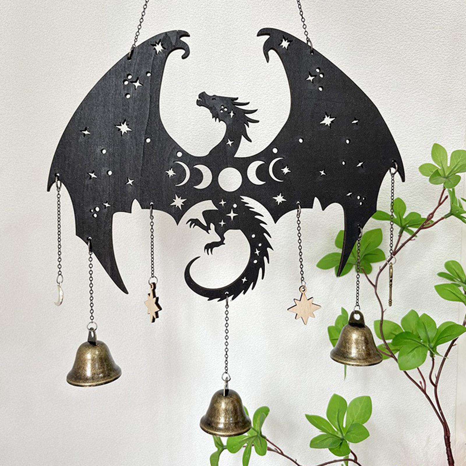 Wind Chime Door Bell Wall Hanging Bell With Wooden Beads 1pc One Size чёрный
Wind Chime Door Bell Wall Hanging Bell With Wooden Beads 1pc One Size чёрный