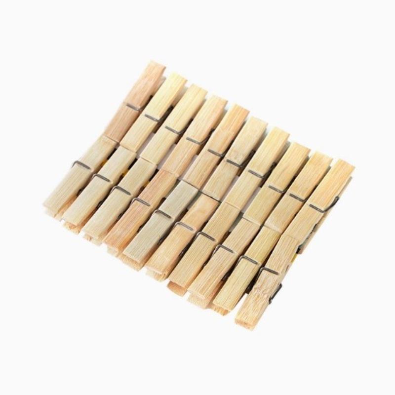 Bamboo Tongs Are Often Used At Home for Clothes, Pants, Socks and Underwear. Bamboo Drying Tongs Are Also Commonly Used 20 pieces per pack
Bamboo Tongs Are Often Used At Home for Clothes, Pants, Socks and Underwear. Bamboo Drying Tongs Are Also Commonly Used 20 pieces per pack