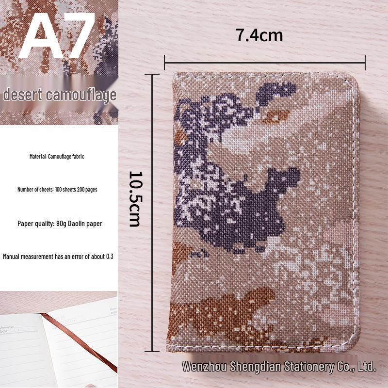 A7 Camouflage Memo Notebook - Customizable Business Office Edition
A7 Camouflage Memo Notebook - Customizable Business Office Edition