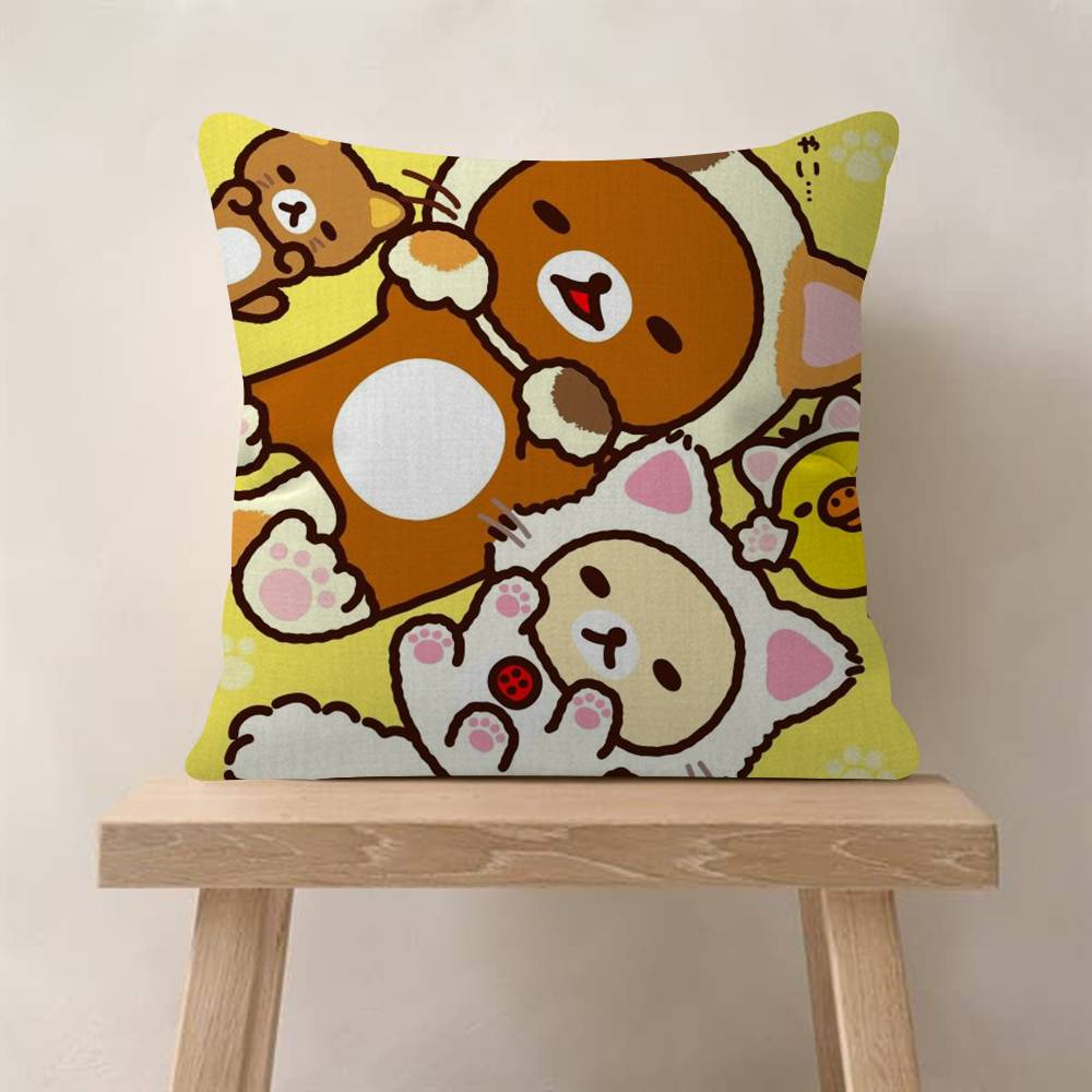 Popular Character Cute RRilakkuma anime Pillow Cover for Bedroom Room and Living Room Sofa Decorative Cushion Cover 30x30cm
Popular Character Cute RRilakkuma anime Pillow Cover for Bedroom Room and Living Room Sofa Decorative Cushion Cover 30x30cm