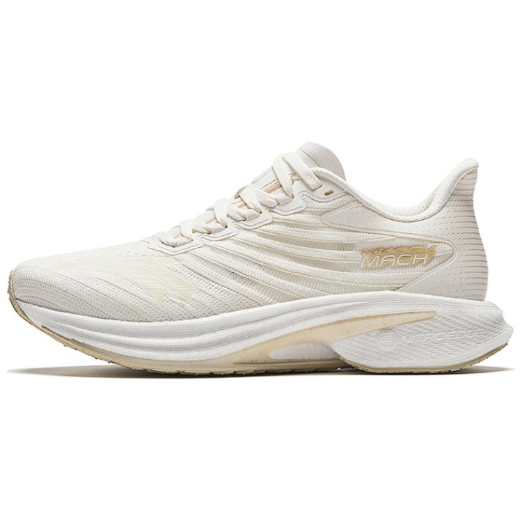 Anta Mach 4.0 Comfortable Fit Fabric Synthetic Leather Shock Absorbing Durable Low Top Running Shoes Women sneaker Beige 122425583S-1 36
Anta Mach 4.0 Comfortable Fit Fabric Synthetic Leather Shock Absorbing Durable Low Top Running Shoes Women sneaker Beige 122425583S-1 36