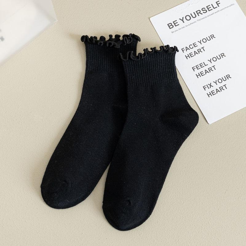 5/10 пар удобных повседневных и универсальных женских носков до середины икры для весны и лета, однотонные носки с кружевной отделкой, дышащие хлопковые носки 5 Pairs
5/10 пар удобных повседневных и универсальных женских носков до середины икры для весны и лета, однотонные носки с кружевной отделкой, дышащие хлопковые носки 5 Pairs