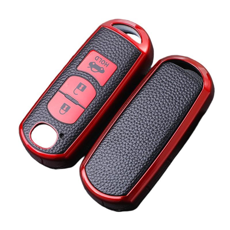 Кожаный чехол для смарт-ключа из ТПУ для Mazda 2 3 5 6 Axela Atenza Demio CX-3 CX-4 CX-5 CX-7 CX-9 MX5 CX8 красный
Кожаный чехол для смарт-ключа из ТПУ для Mazda 2 3 5 6 Axela Atenza Demio CX-3 CX-4 CX-5 CX-7 CX-9 MX5 CX8 красный