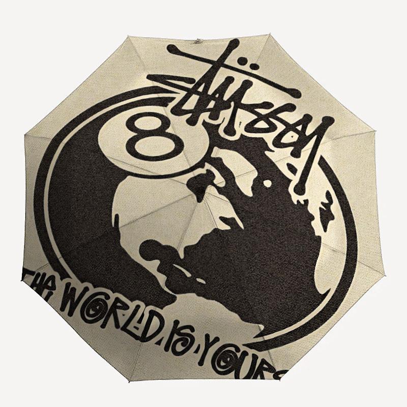1PC Stussy World Automatic Folding Umbrella - Compact 8-Rib Design, Durable Plastic & Iron, Daily Use F010630
1PC Stussy World Automatic Folding Umbrella - Compact 8-Rib Design, Durable Plastic & Iron, Daily Use F010630