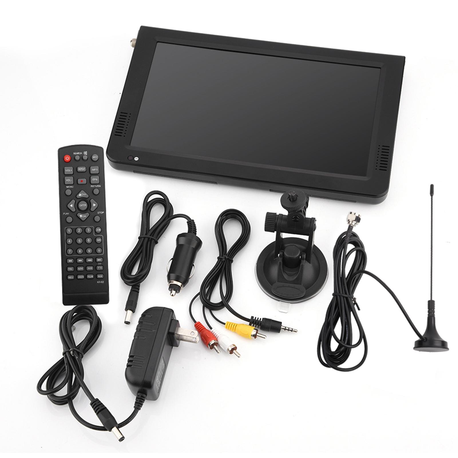 10 Цифровой телевизор ATSC Портативный телевизор 1080P HD HDMI Видеоплеер для дома и автомобиля US Plug
10 Цифровой телевизор ATSC Портативный телевизор 1080P HD HDMI Видеоплеер для дома и автомобиля US Plug