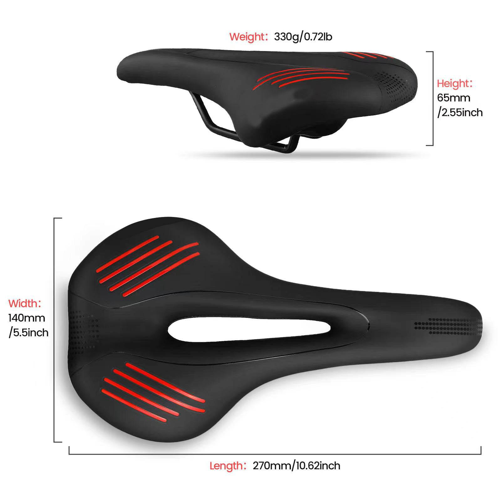 Yafeng New Cross Border Bicycle Seat Cushion Memory Sponge Saddle Mountain Bike Shock Absorber Slow Rebound M
Yafeng New Cross Border Bicycle Seat Cushion Memory Sponge Saddle Mountain Bike Shock Absorber Slow Rebound M