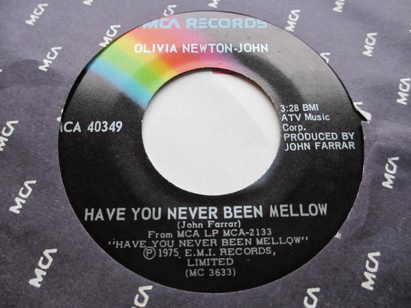 7inch Record OLIVIA NEWTON-JOHN - Have You Never Been Mellow / Water MCA40349 MCA Records 1975 Canada Pop Used
7inch Record OLIVIA NEWTON-JOHN - Have You Never Been Mellow / Water MCA40349 MCA Records 1975 Canada Pop Used