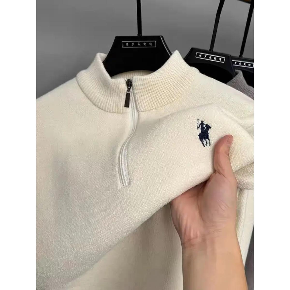 RogueWave Розкішний светр з половиною блискавки на шиї Чоловіча мода Вишивка Повсякденний топ Зимовий Плюшевий Товстий Теплий В язаний Пуловер L білий
RogueWave Розкішний светр з половиною блискавки на шиї Чоловіча мода Вишивка Повсякденний топ Зимовий Плюшевий Товстий Теплий В язаний Пуловер L білий