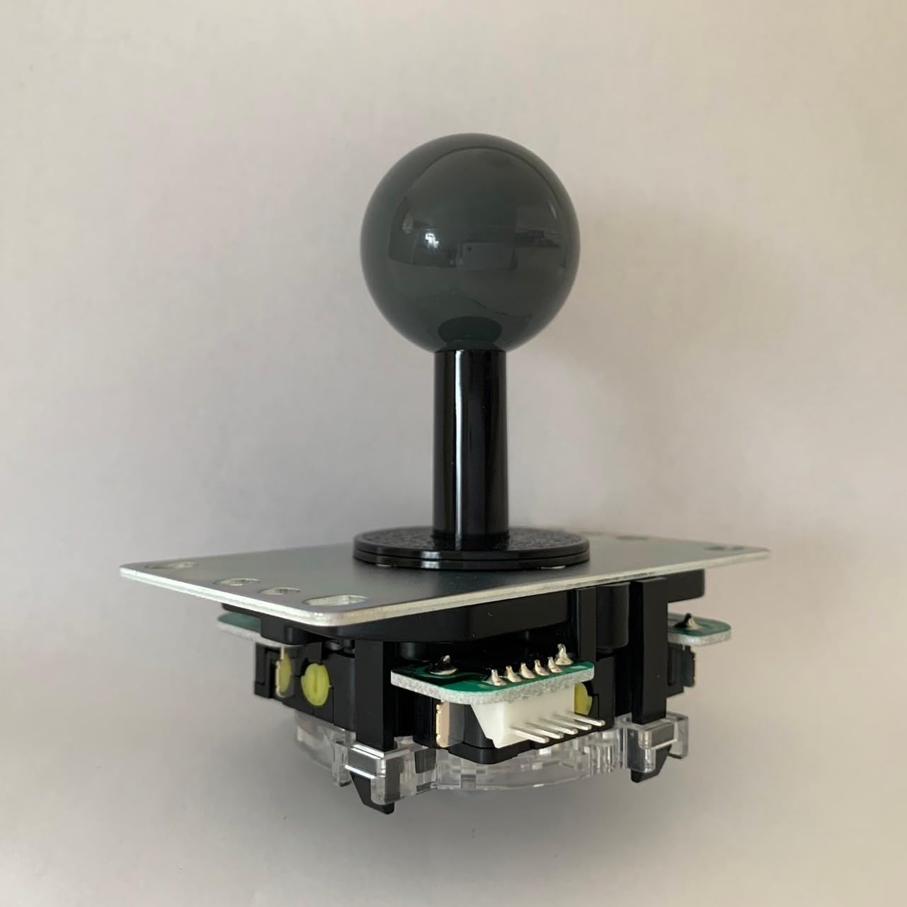 Sanwa Quiet Joystick Lever with Adjustable Switch, Gray, PCB Type, Includes Steel Plate & Shaft Cover, JLX-TPML-8YT-SK-DH
Sanwa Quiet Joystick Lever with Adjustable Switch, Gray, PCB Type, Includes Steel Plate & Shaft Cover, JLX-TPML-8YT-SK-DH